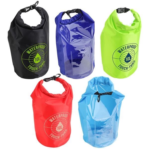Main Product Image for 10-Liter Waterproof Gear Bag With Touch-Thru Pouch