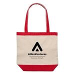 10 oz Cotton Canvas Boat Tote - Red