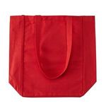 10 Oz. Cotton Canvas Everyday Tote - Red