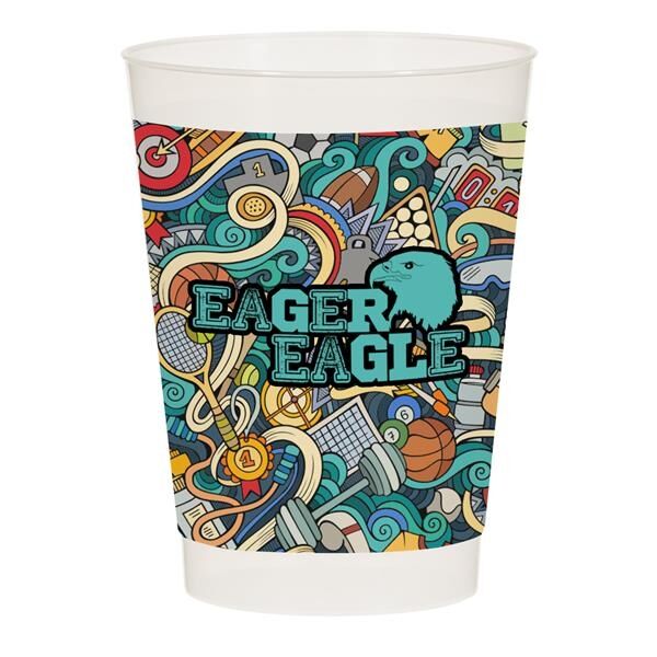 Main Product Image for 10 Oz. Full Color Frost Flex Cup