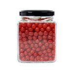 10 oz. Glass Container with Candy - Red Hots
