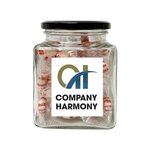 10 oz. Glass Container with Starlite Mints -  