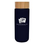 10 Oz. Lexington Stoneware Mug With Bamboo Lid