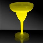 10 oz. Light Up Glow Margarita Glass - Yellow