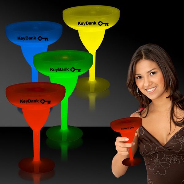 Main Product Image for Light Up Margarita Glass 10 Oz