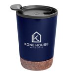 10 Oz. Stainless Steel Zoe Tumbler With Cork Base