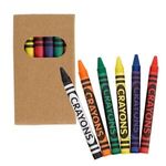 100% Cotton Coloring Tote Bag With Crayons - Natural