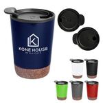 10 Oz. Stainless Steel Zoe Tumbler With Cork Base