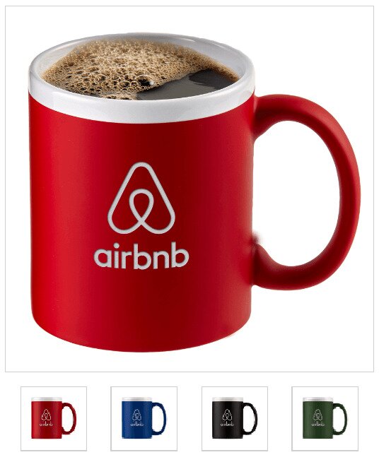 Main Product Image for 11 oz Sunrise Velvet Touch Ceramic Coffee Mug