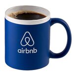 11 oz Sunrise Velvet Touch Ceramic Coffee Mug -  