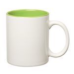 11 oz. Colored Stoneware Mug With C-Handle -  