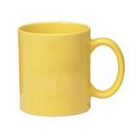 11 oz. Colored Stoneware Mug With C-Handle -  