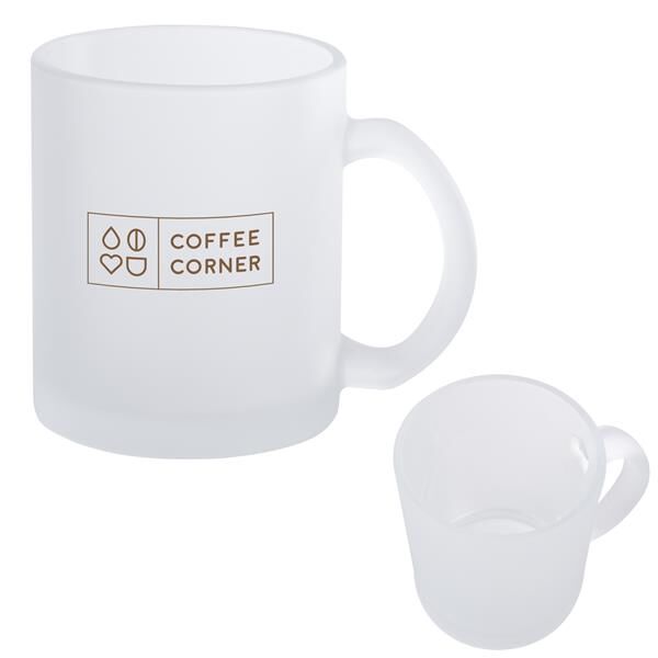 Main Product Image for 11 Oz. Frosted Glass Mug