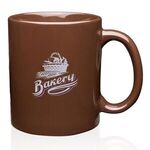 Buy 11 oz. Traditional Ceramic Coffee Mugs - Colored - Silkscreen