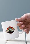 11 oz. Traditional Ceramic Coffee Mugs - Full Color -  