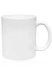 11 oz. Traditional Ceramic Coffee Mugs - Silkscreen - White