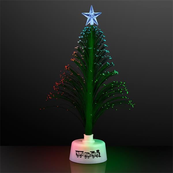 Main Product Image for 11.5" Light Up Green Christmas Tree