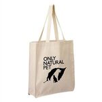 11.5 oz. Cotton Canvas Grocery Tote Bag