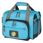 12 can convertible duffel cooler - Turquoise