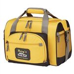 12 can convertible duffel cooler - Yellow