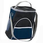 12-Can Trapezoid Cooler - Navy-black