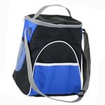 12-Can Trapezoid Cooler - Royal-black