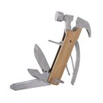 12-IN-1 MULTI-FUNCTIONAL WOOD HAMMER -  