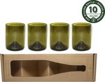 12 oz 4 Pack of Amber Glasses - Amber