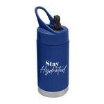 12 Oz Wyatt Stainless Steel Tumbler - Blue