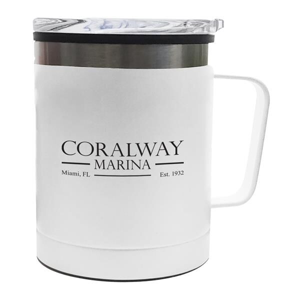 Custom Printed Braxton Stainless Steel Mug 12 oz with your logo