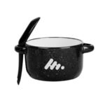 12 Oz. Campfire Soup Mug - Black