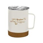 12 Oz. Concord Stainless Steel Mug With Cork Base -  