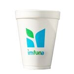 12 oz. Foam Cup - White