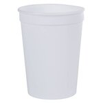 12 Oz. Full Color Big Game Stadium Cup - White