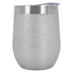 12 OZ. ICED OUT VINAY STEMLESS WINE CUP - Full Color - Silver