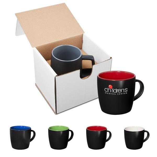 Main Product Image for 12 oz. Riviera Ceramic Mug in Individual Mailer