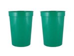 12 oz. Smooth Walled Stadium Cup - Kelly Green