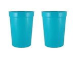 12 oz. Smooth Walled Stadium Cup - Teal
