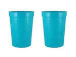 12 oz. Smooth Walled Stadium Cup - Teal