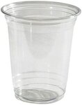 12 oz. Soft Sided Plastic Cup - Clear