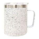 12 Oz. Speckled Campfire Mug - White