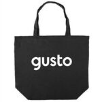 12 oz. Tillamook Large Cotton Tote bag - Black
