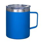 12 oz. Vacuum Insulated Coffee Mug with Handle - Blue-reflex