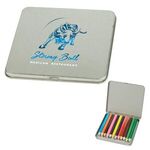 Buy Custom Printed 12-Piece Colored Pencil Tin