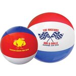 12" Red-White-Blue Beach Ball -  