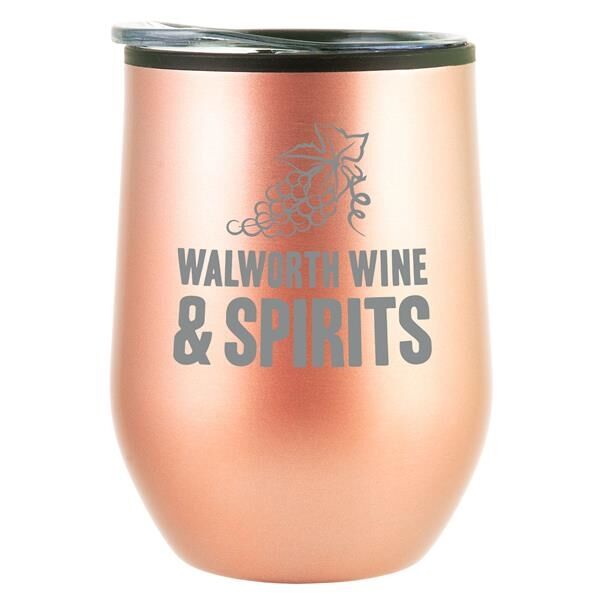 Main Product Image for 12oz Bay Mist Stainless Wine Tumbler with Lid