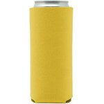 12oz. Slim Neoprene Seltzer Coolie - Yellow