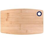13-Inch Welland Bamboo Cutting Board - Navy Blue
