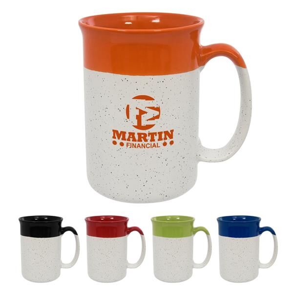 Main Product Image for Printed 13 Oz Speckled Mug