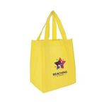 13"w x 15"h with a 10" Gusset Shopping Tote - Yellow